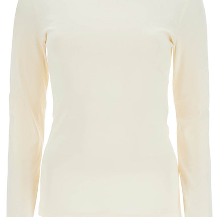 Lemaire lightweight jersey top with turtle neck