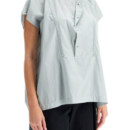 Lemaire blouse with draped neckline and