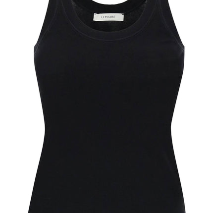 Lemaire ribbed sleeveless top with