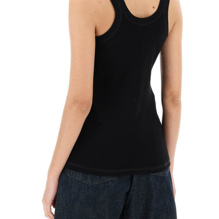 Lemaire ribbed sleeveless top with