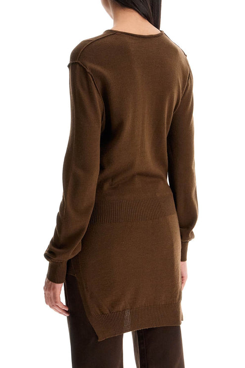 Lemaire knit sweater with tieable