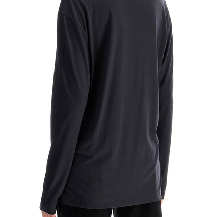 Lemaire long-sleeved silk t-shirt for