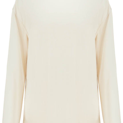 Lemaire long-sleeved silk t-shirt for