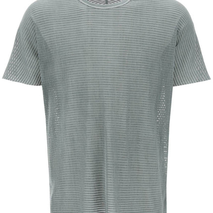 Boris Bidjan Saberi cotton perforated t-shirt