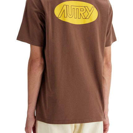 Autry relaxed fit logo print t-shirt