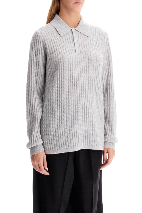 Guest In Residence polo-inspired pullover