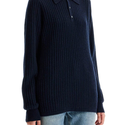 Guest In Residence polo-inspired pullover