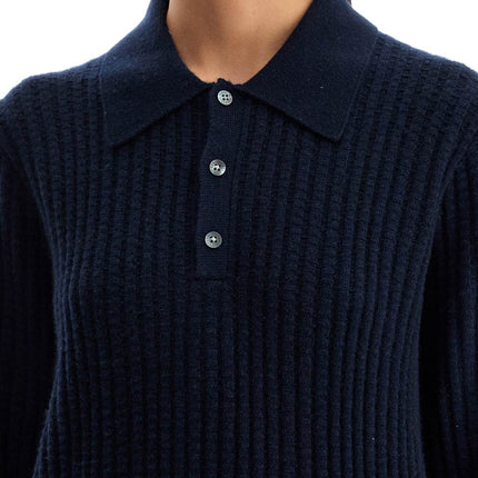 Guest In Residence polo-inspired pullover