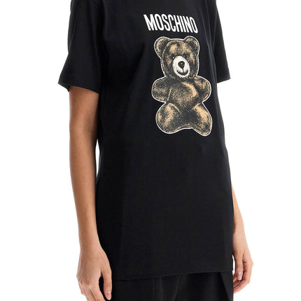 moschino teddy bear print t