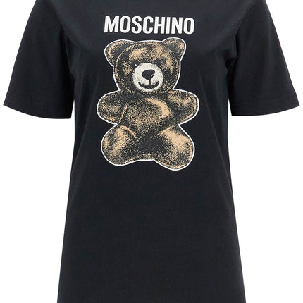 moschino teddy bear print t