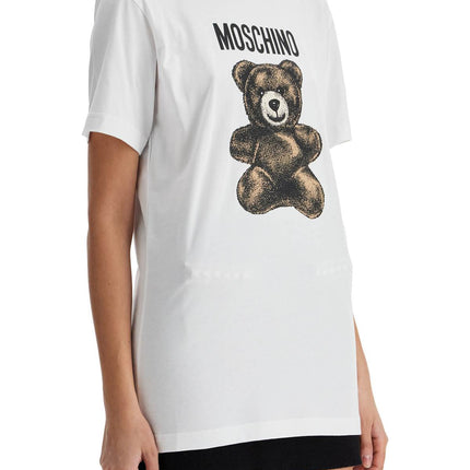 moschino teddy bear print t