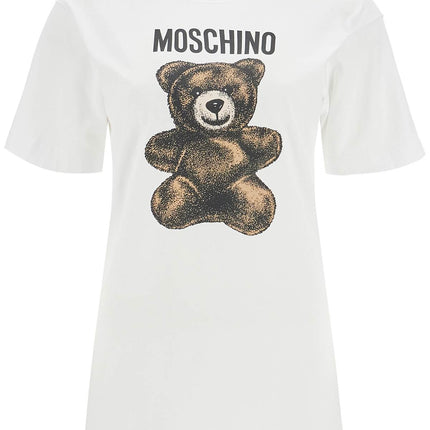 moschino teddy bear print t