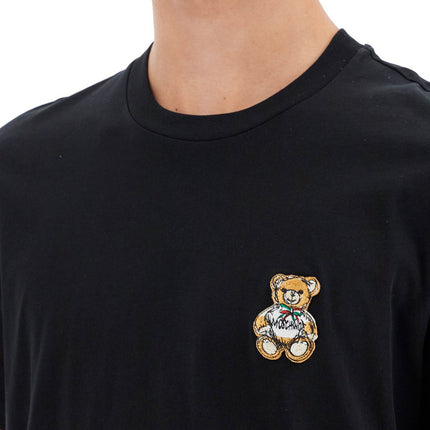 Moschino teddy bear patch t-shirt with