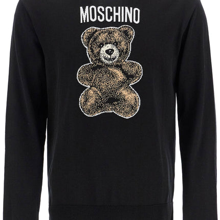 moschino teddy bear cotton t-shirt