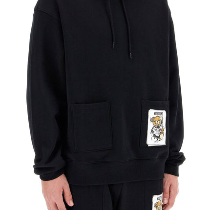 Moschino hooded teddy bear sweatshirt