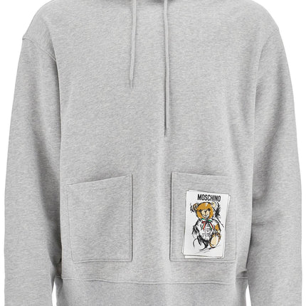 Moschino hooded teddy bear sweatshirt