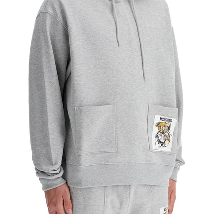 Moschino hooded teddy bear sweatshirt