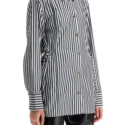 Ganni "oversized striped