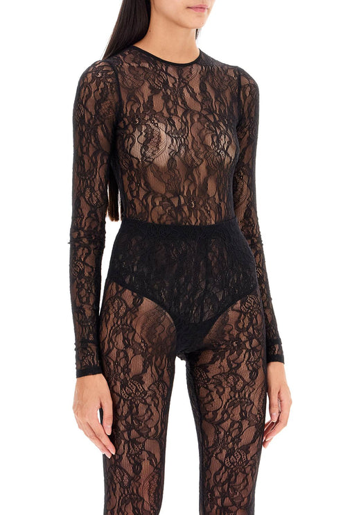 Wardrobe.Nyc lace body suit for