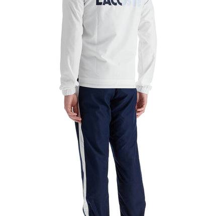 Lacoste hooded sports tracksuit