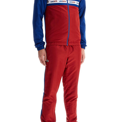 Lacoste bicolor sports tracksuit