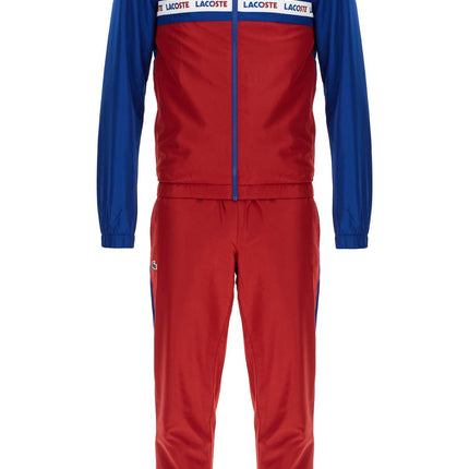 Lacoste bicolor sports tracksuit