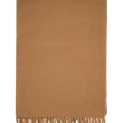 A.P.C. alix brodée wool scarf