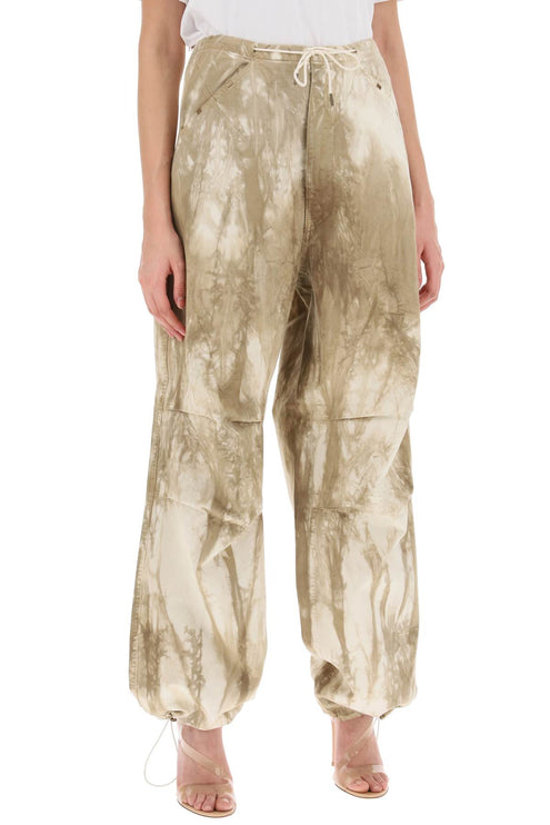 Darkpark daisy tie-dye baggy pants