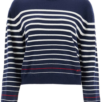 A.P.C. "striped wool billie pullover