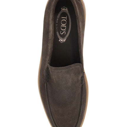 Tod'S suede loafers