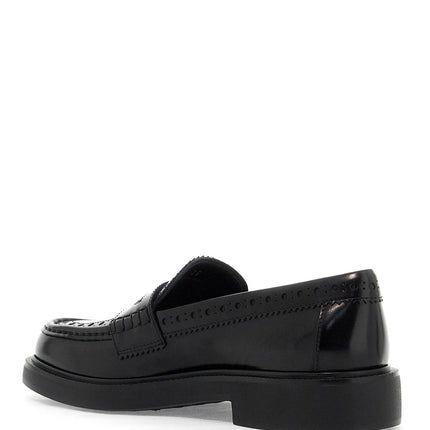 Tod'S leather brogue loafers