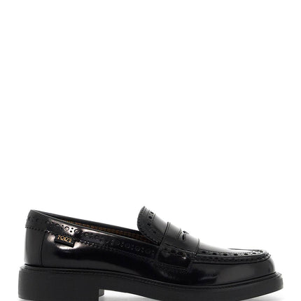 Tod'S leather brogue loafers