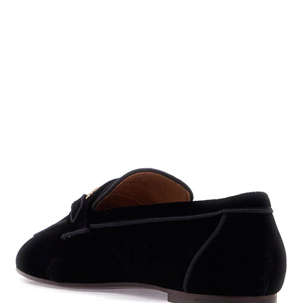 Tod'S velvet loafers for