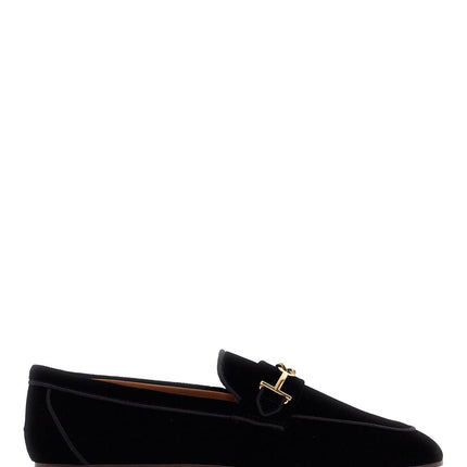 Tod'S velvet loafers for