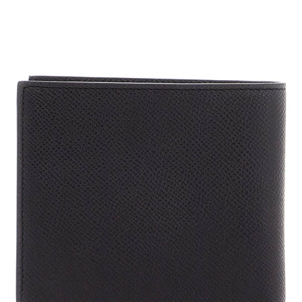 Tom Ford compact foldable black calfskin wallet made in italy