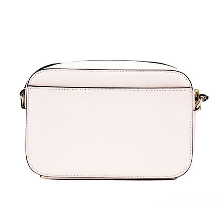 Staci Mini Light Rose Saffiano Leather Camera Bag Crossbody Handbag