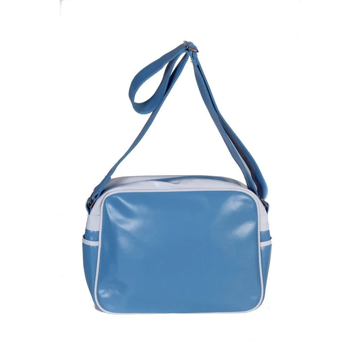 Bolso de tela azul claro