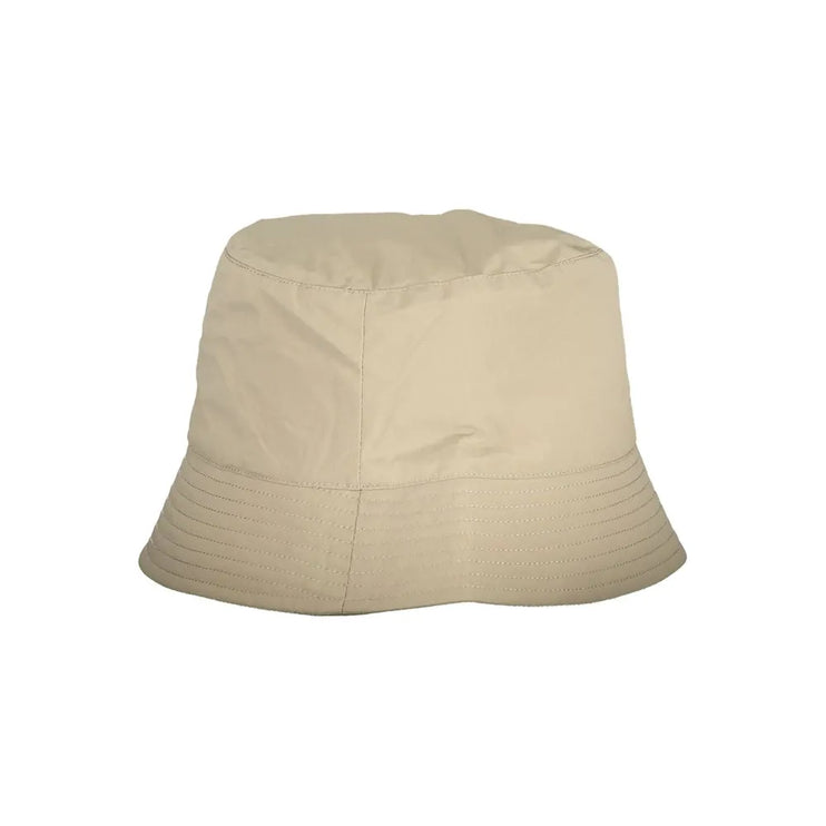 Cappelli poliestere beige e cappuccio