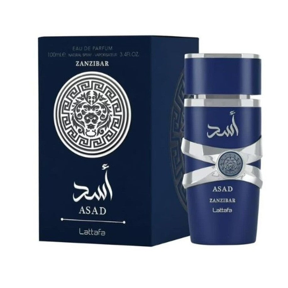 Lattafa Lattafa Asad Zanzibar Fresh Spicy Vanilla Coconut Eau De Parfum – 10 ml vivadelux