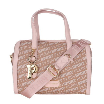 Bolso cruzado de ecopiel rosa chic