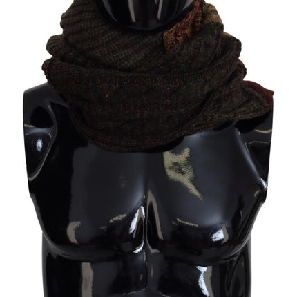 Elegant Cashmere-Wool Blend Men's Scarf