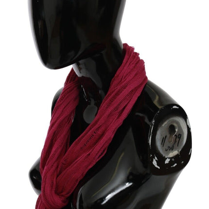 Bordeaux Elegantie Foulard Sjaal