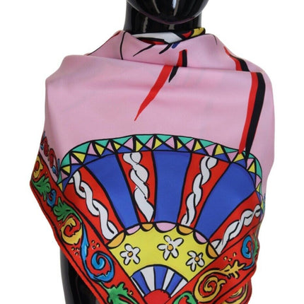 Sumptuous Silk Scarf with Exclusive Print