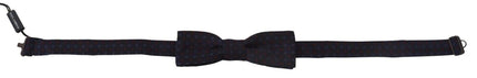 Elegant Silk Blue Bow Tie - vivadelux