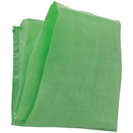 Elegant Apple Green Linen Scarf