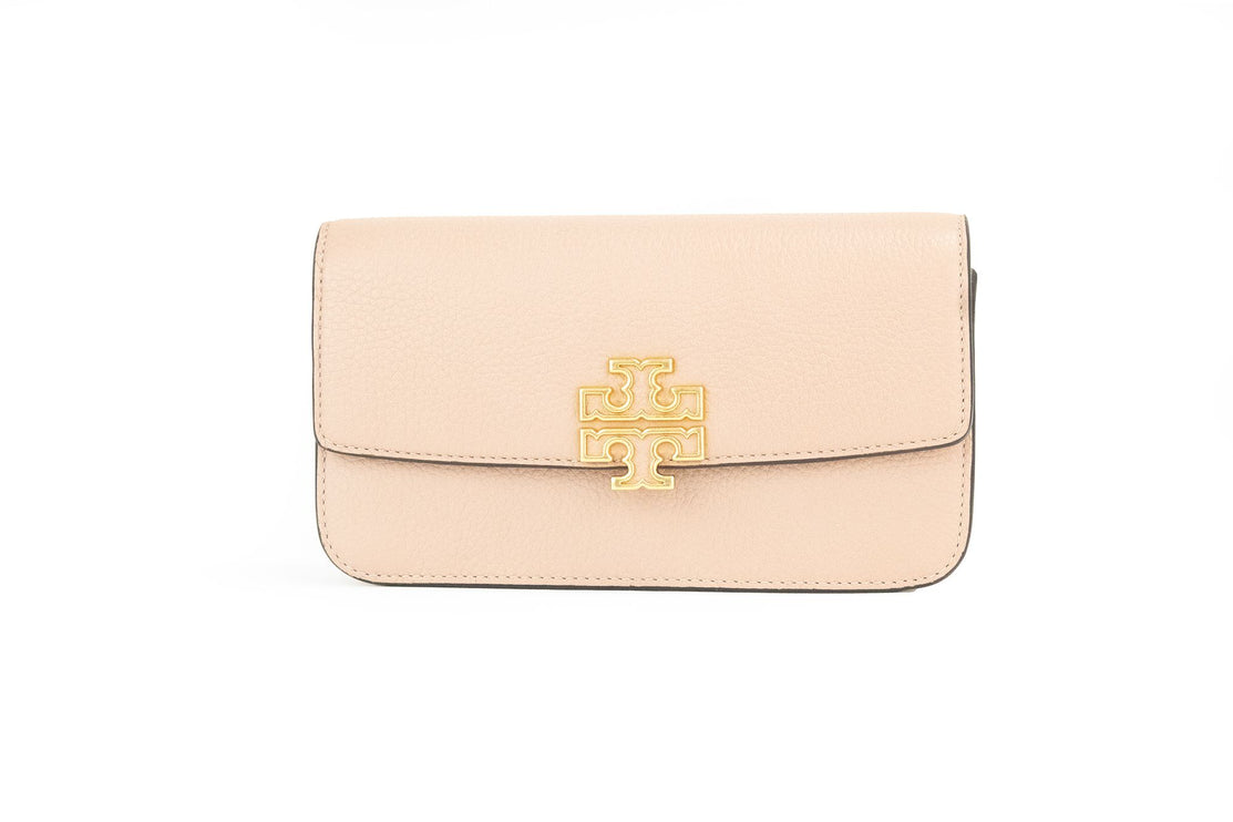 Britten Pequeño Meadowsweet Cuero Cadena Cartera Crossbody Bolsa